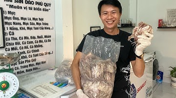 Mực khô mini rim sa tế hay nấu nước dùng đều ngon ngọt nước từ đảo Phú Quý