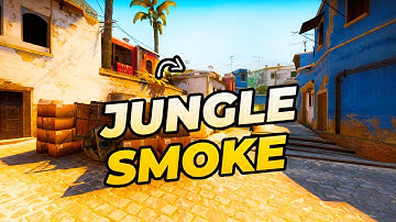 CSGO: New Easy Mirage Jungle Smoke Lineup from Top Mid