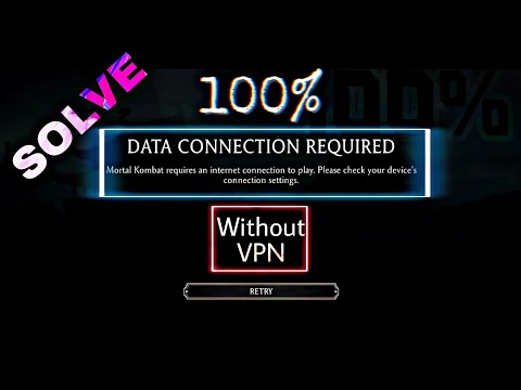 Data Connection Required Problem Solve in Mortal Kombat 11 Mobile | Without VPN | Work 100%