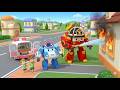 Kitchen Fire Escape for Kids 🚒🔥 | Kevin’s Cake Disaster &amp; Fire Safety Lessons | Robocar Poli