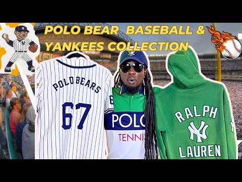POLO RALPH LAUREN X YANKEES COLLAB & POLO BEAR BASEBALL COLLECTION