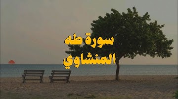 سورة طه كاملة بدون صدى صوت | الشيخ محمد صديق المنشاوى رحمه الله.