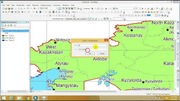 Georeferencing Add control points tool ArcGIS Lesson 3 3