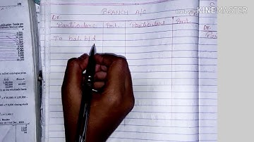 #Commerce #SM SHUKLA  BRANCH ACCOUNT B.COM PART-1 SOLUTION OF SM SHUKLA