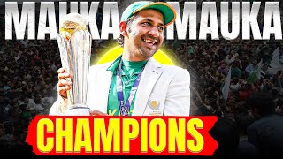 When Pakistan Clutch All MAUKA MAUKA Fans | The Story of Champions Trophy 2017 | Full Documentary screenshot 4