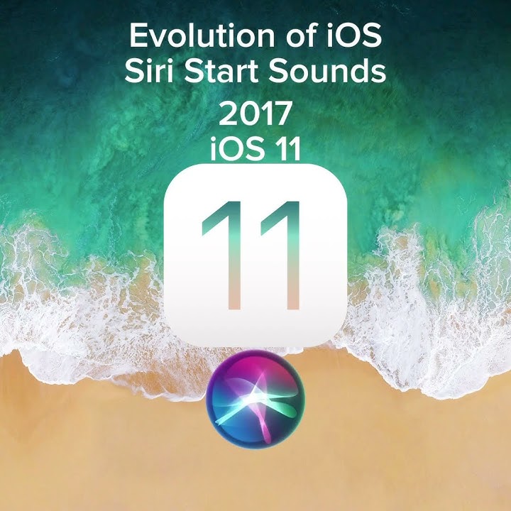 Evolution of iOS Siri Start Sounds (iOS 18 update)