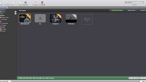 Starting stencyl-Basics(creating your game adding scenes and characters)