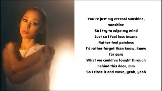 Ariana Grande - Eternal Sunshine (Lyrics)