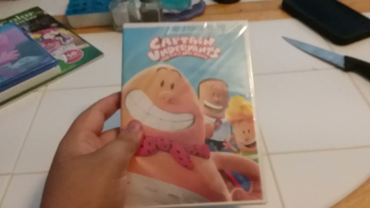 Captain Underpants The First Epic Movie Dvd Unboxing Shop ...