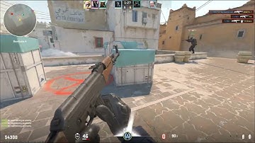 Simple CS2 moment — AK-47 Clutch round