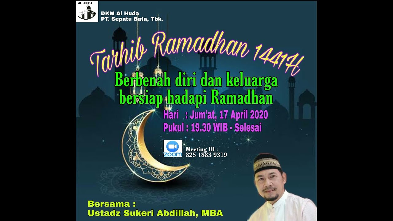 Tarhib Ramadhan  Online 1441  H YouTube