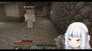 GURA THINKS AMELIA CAN READ IN HER MIND