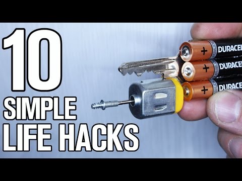 10 Simple Ideas - DIY Life Hacks