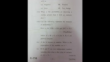 BCA HPU Previous year Question Paper of Statistical Method BCA0505  #likes #views #suscribers
