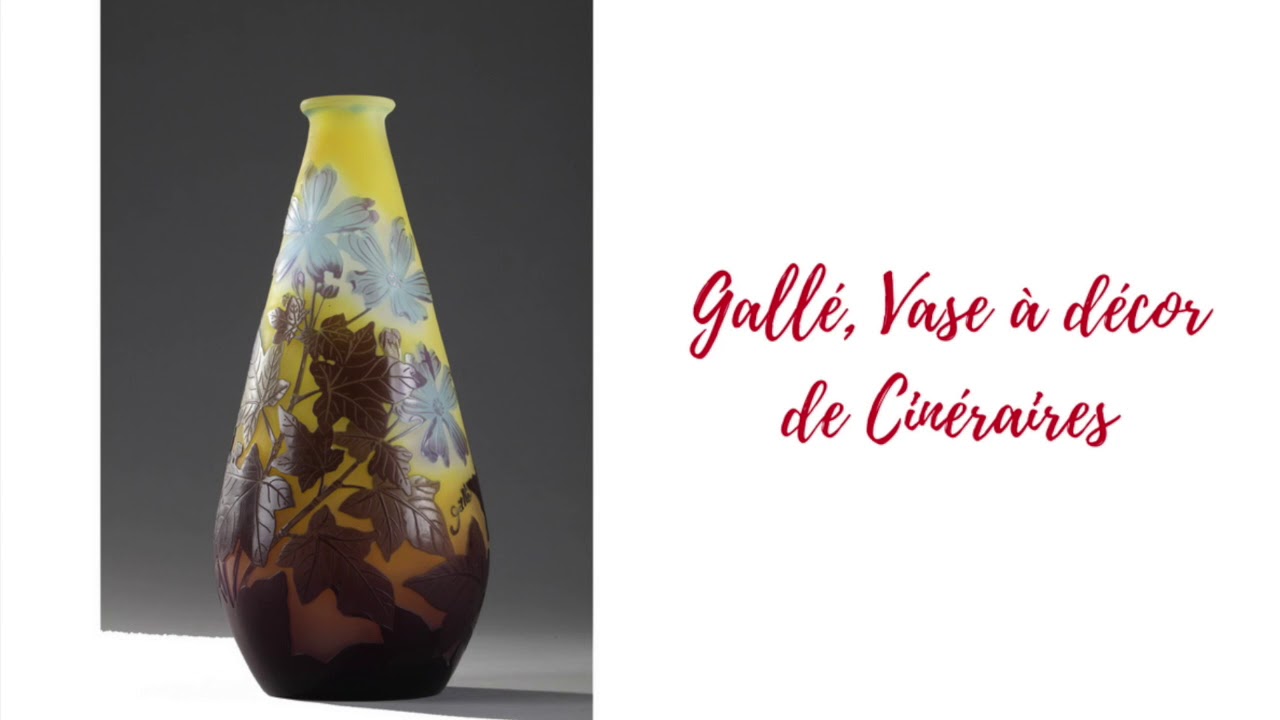 Qui était Émile Gallé ? (Maître verrier)