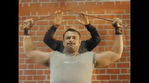 d boss starting workout for the movie kranti darshan thoogudheepa srinivas #dboss   #kranti #dboss