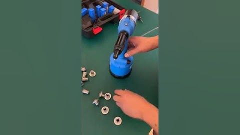 Rivet Nut Installation for Rivmate A912 Rivet Nut Guns #tools #rivet #rivetnut #rivetingmachine