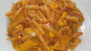 Yammi Pasta/ Easy recipe of pasta/Indo Chinese recipe/ English subtitles