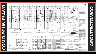 Como Es Un Plano Arquitectónico De Una Casa | Explicado A Detalle