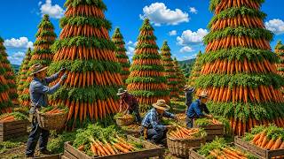 How High-Tech Machinery Revolutionizes Commercial Carrot Farming
