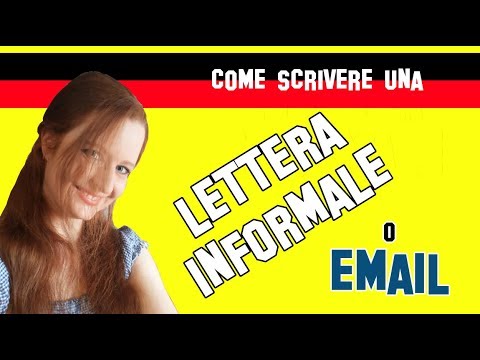 Lezione Tedesco 26 | Lettera informale o email | Come scrivere una lettera in tedesco