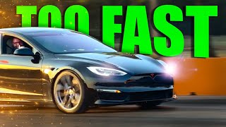 MONSTER MICHAEL TODD SHOCKED BY TESLA'S ACCELERATION!