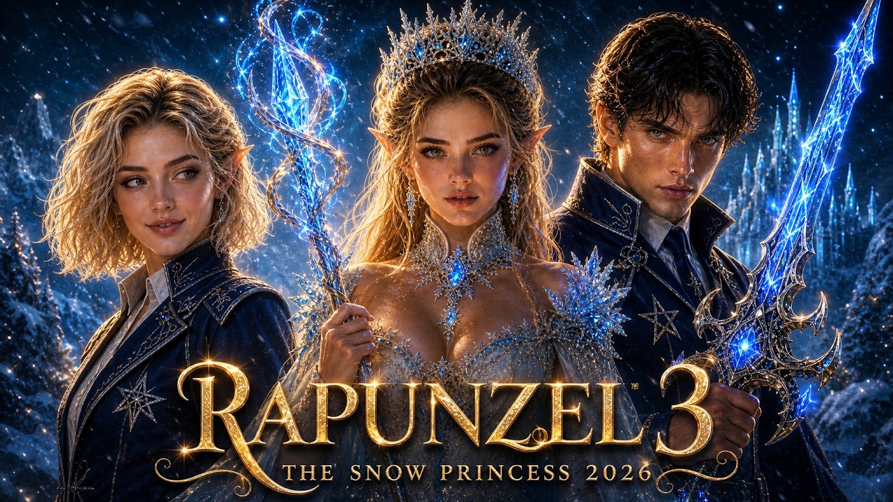 ⁣Rapunzel 3 The Snow Princess Action AI Movie | BD Original AI Fantasy Fairy Tale | Full Episode