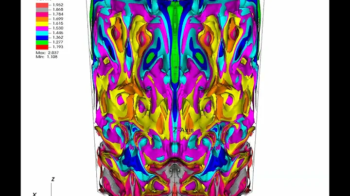 3D Rayleigh-Taylor Instability Simulation