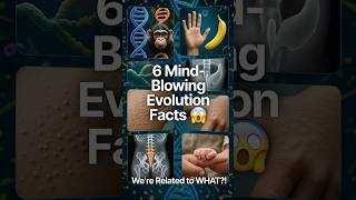 6 Mind-Blowing Human Evolution Facts You Didn’t Know! 🤯🧬