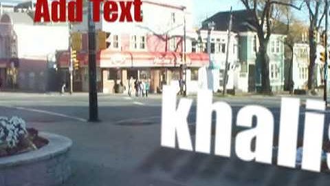 Match Moving and Rotoscope Test using After Effects & Boujou