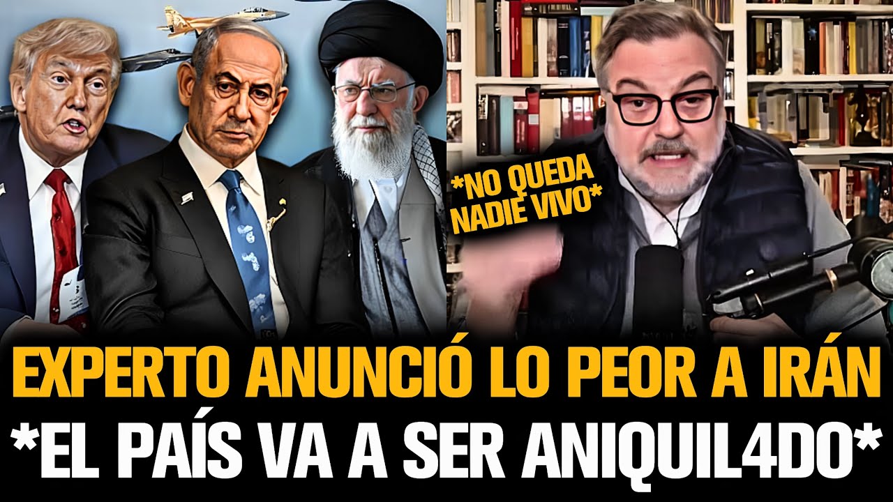 EXPERTO ANUNCIÓ LO PEOR A IRÁN SOBRE INMINENTE AT4QUE DE TRUMP