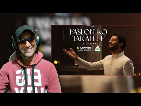 Faslon Ko Takalluf | Atif Aslam | Ramzan 2025 Naat | Pakistani Boy Reaction |