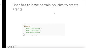 AWS Tutorial: Create KMS Customer Master Key (CMK) Grants with the Command Line Interview(CLI)