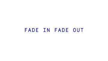 Madben - Fade In Fade Out