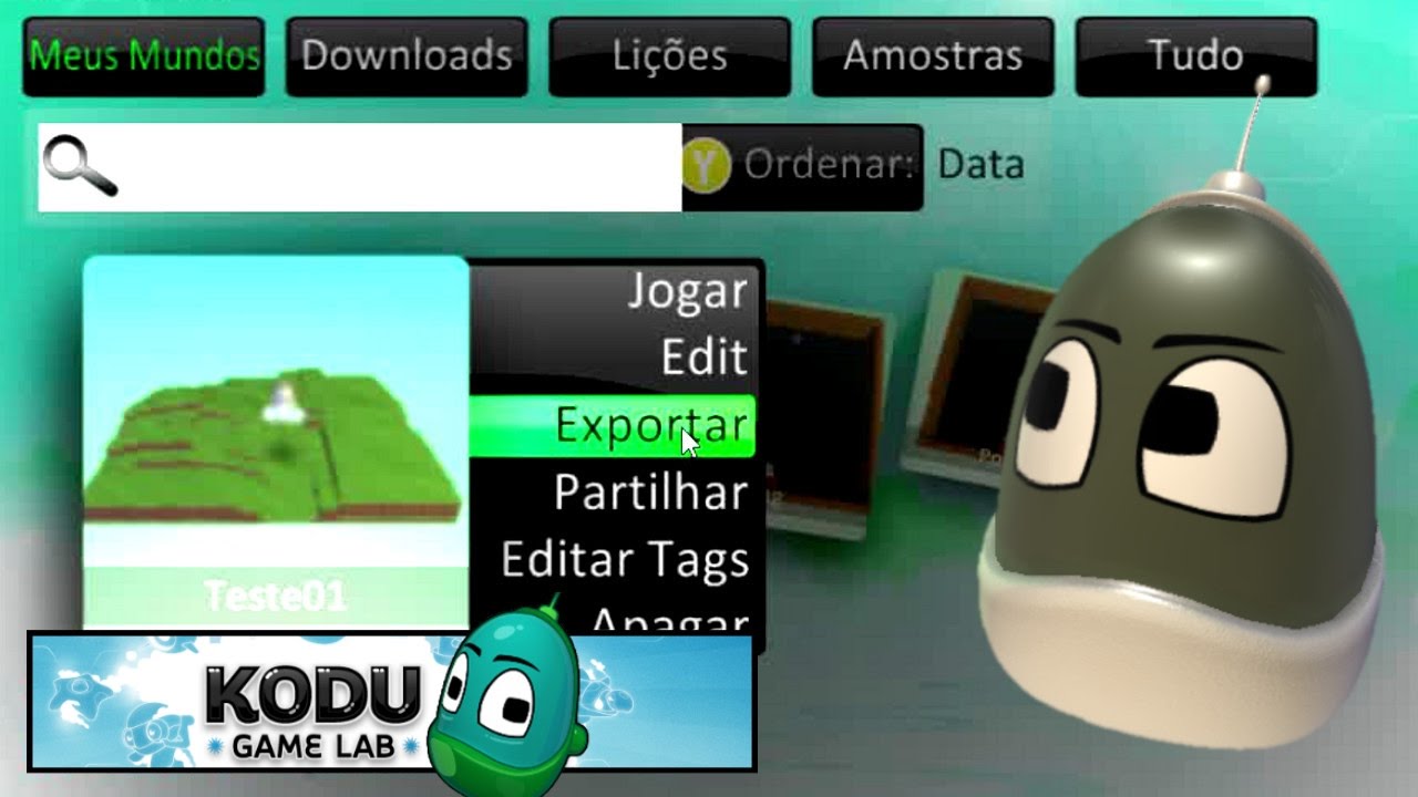 games people play ❤️ Kodu Aula 3 - Salvar e Exportar (em Português e com legendas!) ツ