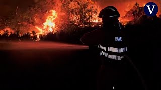 Los incendios ya han calcinado ocho mil hectáreas en Ourense