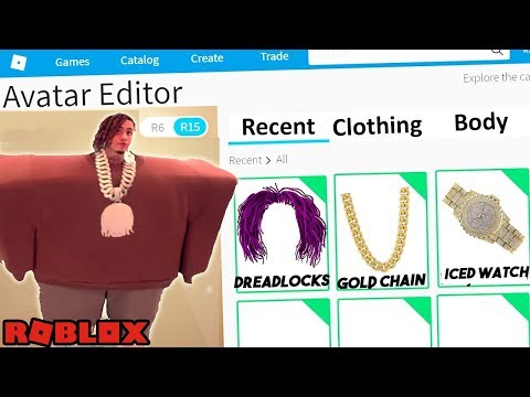 Making Lil Pump A Roblox Account I Love It Version Youtube - yachty dreads roblox