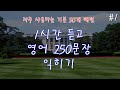 1시간 듣고 영어 250문장(50패턴) 익히기#1 | 50개 필수 기초 패턴 | Study English in Korean