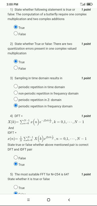 Digital Signal Processing Nptel Assignment Answers RTSP - Week 05 (Real-Time Digital Signal Processing) assignment