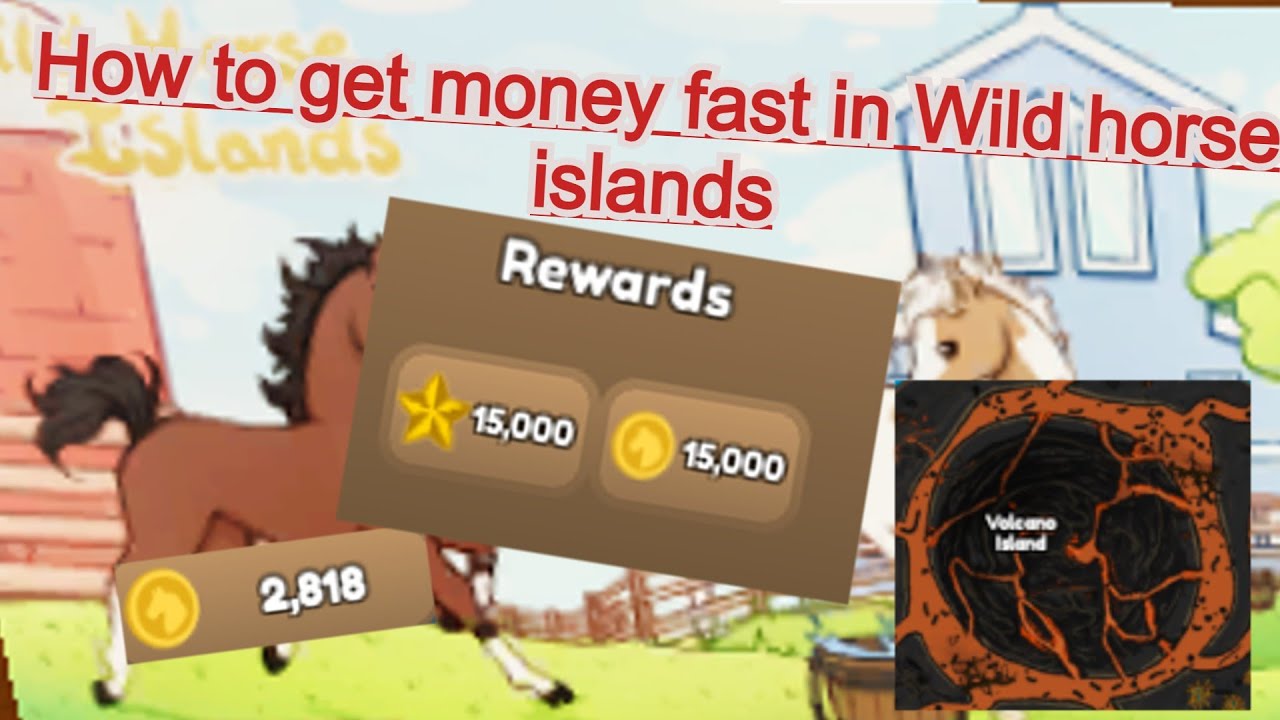 How To Get Money Fast In Wild Horse islands Roblox! - YouTube