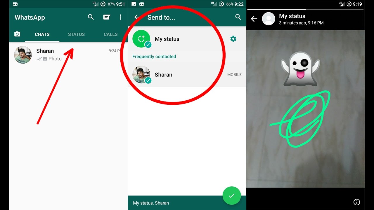 How To Activate Or Enable WhatsApp Status Tab - YouTube