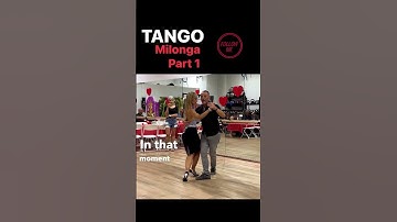 Milonga part 1. Tango Class by Diego Santana Tango and Giselle www.diegosantanatango.com