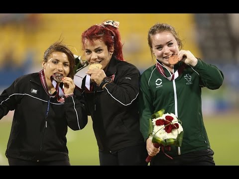 Women's discus F41 | final |  2015 IPC Athletics World Championships Doha