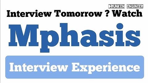 Mphasis Interview Questions | Interview Experience | #freshers and #experienced