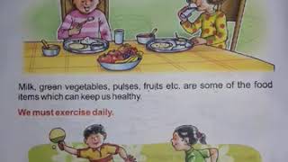 Celebrity Class 1 EVS chapter 4 "keeping Healthy" Wealth
