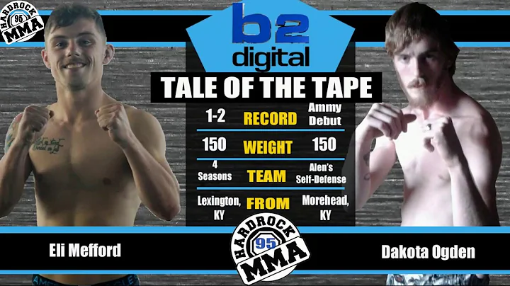 Hardrock MMA 95 Fight 2 Eli Mefford vs Dakota Ogde...