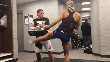 Herrig walkout song vs Kailin Curran