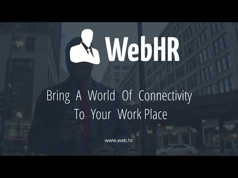 Use WebHR Mobile App And Stay Connected To Your Employees