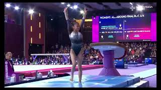 Minamino Yume 南埜 佑芽 Vault 2025 Junior Worlds Championships All-Around Final