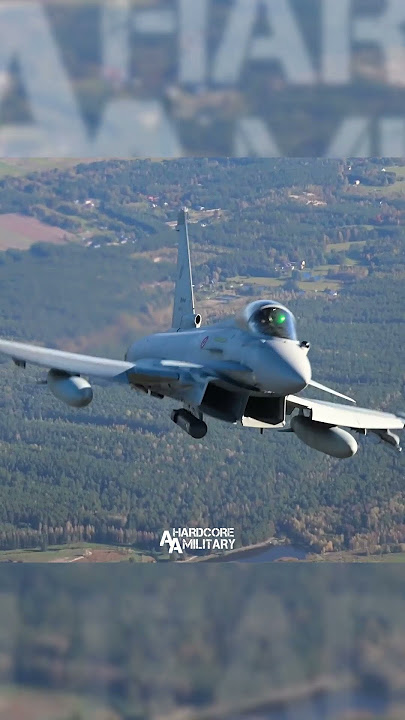 Italian Eurofighter Typhoon over Poland’s skies!